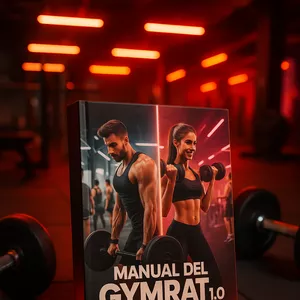 Imagen de portada para Ebook MANUAL DEL GYMRAT 1.0 (2025) - GUÍA DEFINITIVA PARA EMPEZAR LA VIDA FITNESS SIN MORIR EN EL INTENTO