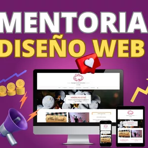 Imagen de portada para Curso online Mentoría Diseño Web