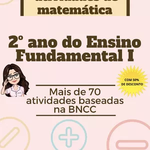 Imagem de capa para o Curso online Apostila com atividades de matemática para alunos do 2° ano do Ensino Fundamental