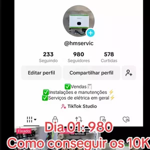 Imagem de capa para o Curso online Como obter 10K de seguidores no Tiktok em 30 dias.