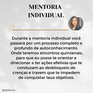 Imagem de capa para o Serviço online Mentoria individual de Desbloqueio Emocional