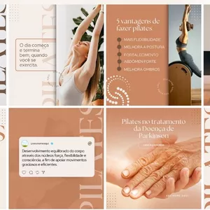 Imagem de capa para o Curso online PACK PILATES