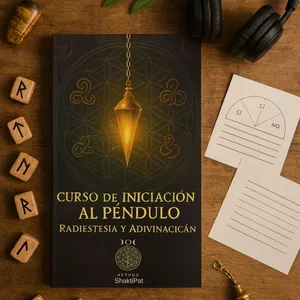 Imagen de portada para Curso online Curso Iniciación Péndulo Radiestesia y Adivinación