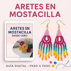 Imagen de portada para Ebook Aretes de Mostacilla Paso a Paso