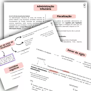 Imagem de capa para o Ebook Direito Tributário: ADMINISTRAÇÃO TRIBUTÁRIA - Método TBQ