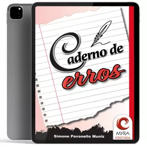 Imagem de capa para o Ebook E-book Caderno de Erros para Concursos