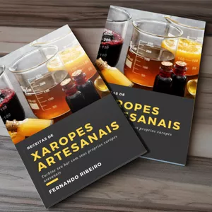 Imagem de capa para o Ebook E-book Xaropes Artesanais