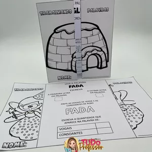 Imagem de capa para o Ebook TRABALHANDO PALAVRAS