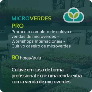 Imagem de capa para o Curso online  MICROVERDES PRO - ACADEMIA DOS MICROVERDES