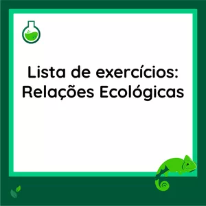 Imagem de capa para o Curso online Lista de exercícios - Relações Ecológicas