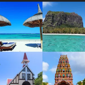 Imagem de capa para o Ebook  único Guia completo em português sobre as Ilhas Mauricio / Mauritius com um roteiro de 10 dias  