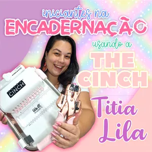 Imagem de capa para o Curso online Iniciantes na Encadernação com a The Cinch 