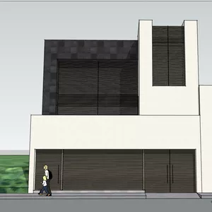 Imagen de portada para Ebook Plano De Casa Moderna 3 Recámaras Para Terreno 10x30 M.