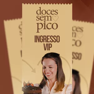 Imagem de capa para o Curso online Imersão Doces Sem Pico VIP