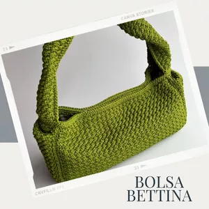Bolsa Bettina - Curso de Crochê