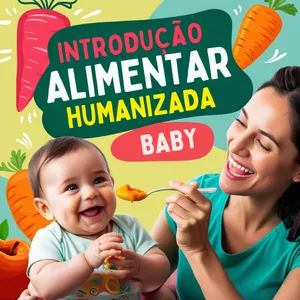 Imagem de capa para o Ebook Introdução Alimentar Baby Humanizada