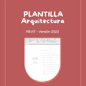 Imagen de portada para Ebook PLANTILLA DE REVIT ARQUITECTURA - Versión 2023