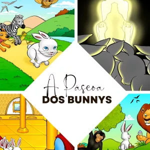 Imagem de capa para o Ebook Páscoa dos Bunnys