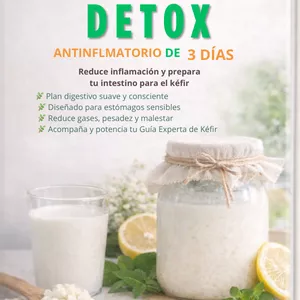 Imagen de portada para Ebook Detox Antiinflamatorio de 3 Días – Guía Descargable