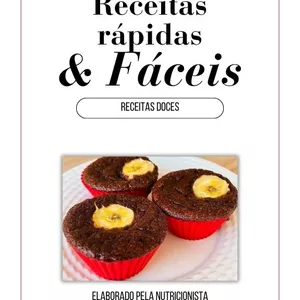 Imagem de capa para o Ebook E-Book de Receitas Rapidas e faceis - Receitas Doces