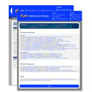 Imagem de capa para o Ebook Planilha Excel - Organize suas finanças e Racional para compra de imóveis