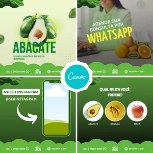 ARTES PARA NUTRICIONISTA (CANVA)