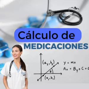Imagen de portada para Ebook ¡La "Guía de Cálculos de Medicamentos - Enfermería