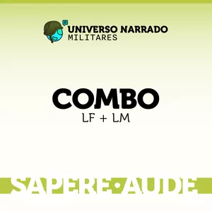 Imagem de capa para o Curso online COMBO MILITAR 2025