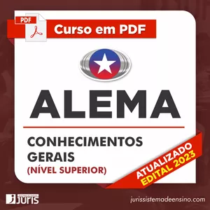 Imagem de ALEMA | Curso em PDF - Conhecimentos Gerais criado por Júris Sistema de Ensino na hotmart