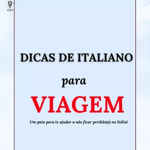Imagem de capa para o Curso online Dicas de italiano para viagem: um guia para te ajudar a não ficar perdido(a) na Itália.