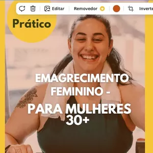 Imagem de capa para o Ebook Emagrecimento Feminino - Guia Prático Para Mulheres 30+