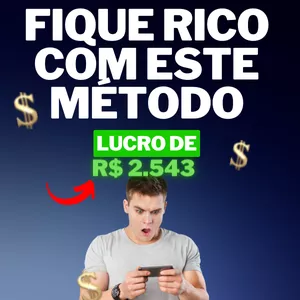 Imagem de capa para o Ebook FIQUE RICO COM ESTE MÉTODO  
