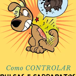 Imagem de capa para o Ebook Como Controlar Pulgas e Carrapatos do seu Pet