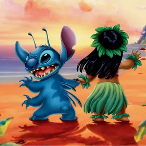 Imagem de capa para o Curso online Slide Animado - lilo e stitch