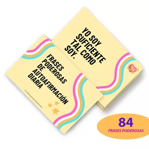 Imagen de portada para Curso online Frases poderosas de autoafirmación diaria “YO SOY” – Tarjetas para despertar la fuerza interior