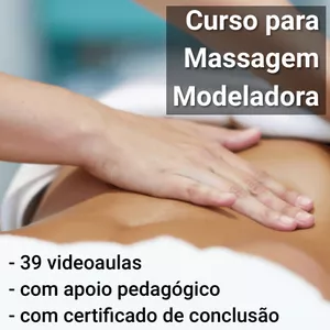 Imagem do curso Massagem Modeladora - Curso