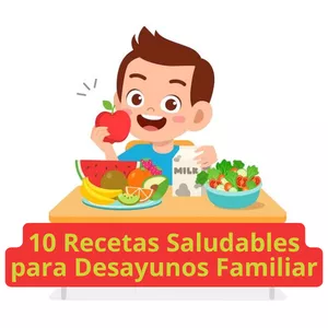 Imagen de portada para Ebook 10 Recetas Saludables para Desayuno Familiar