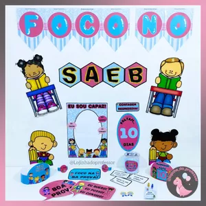 Imagem de capa para o Ebook SAEB-KIT BOA PROVA