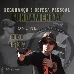 Imagem de capa para o Curso online Segurança e defesa pessoal: Fundamental (Pistola)