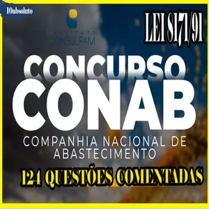 Imagem de capa para o Curso online Concurso CONAB – Simulados com Questões Comentadas da Lei 8.171/91 e do Código de Conduta Ética e Integridade