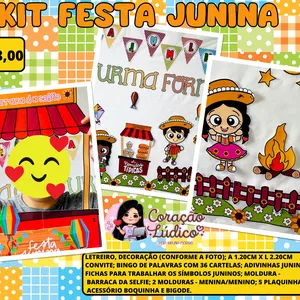 Imagem de capa para o Ebook 🌽Kit Festa Junina 🌻