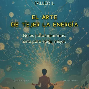 Imagen de portada para Curso online EL ARTE DE TEJER LA ENERGÍA 1/2