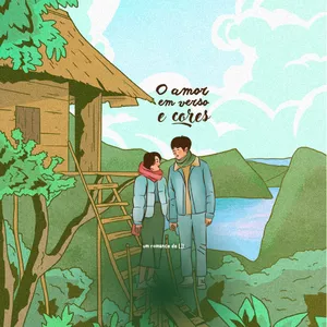 Imagem de capa para o Ebook O Amor em verso e cores