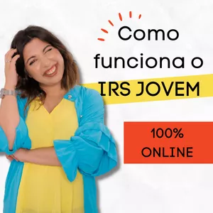 Imagem de capa para o Evento online Como funciona o IRS JOVEM (gravação 2 anos)
