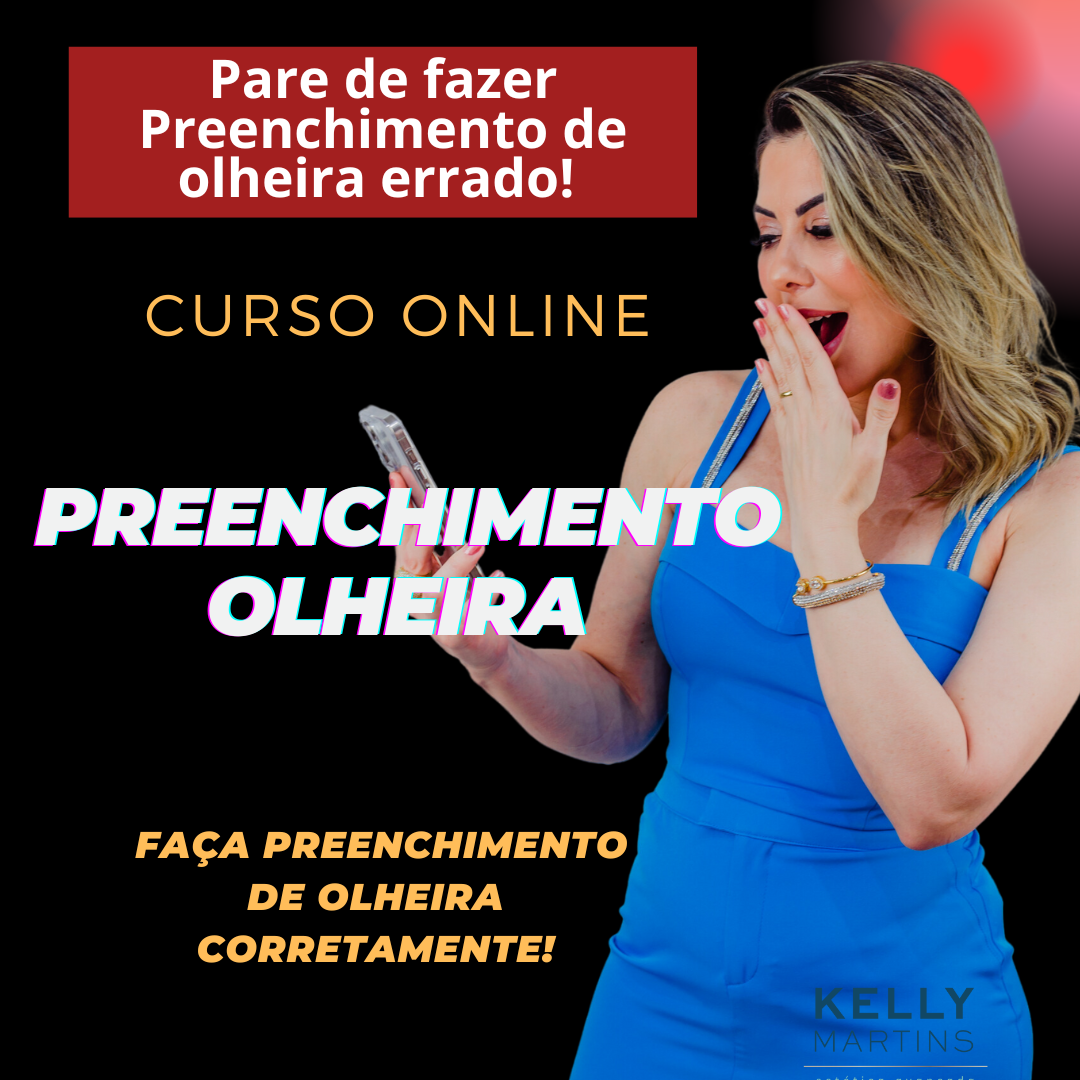 Imagem de Curso Preenchimento Olheira criado por Dra. Kelly Martins na hotmart