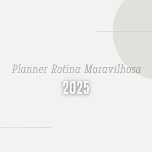 Imagem de capa para o Curso online Planner Rotina Maravilhosa
