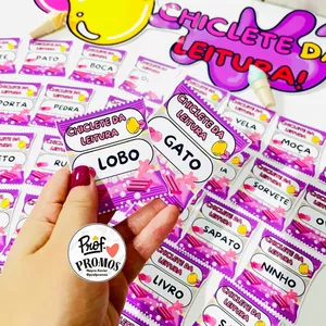 Imagem de capa para o Ebook Chiclete da Leitura – Ler nunca foi tão divertido! 🍬📚 