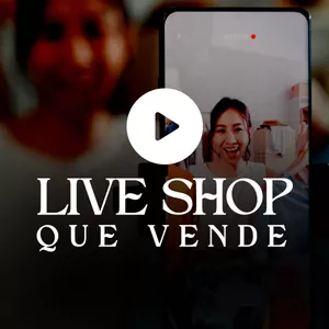 Imagem de capa para o Curso online Live Shop que Vende