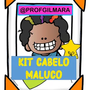 Imagem de capa para o Ebook KIT DIA DO CABELO MALUCO