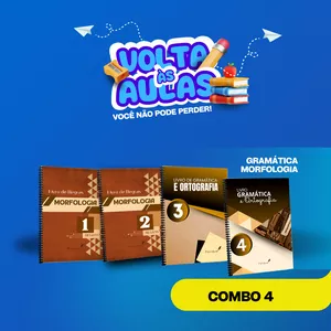 Imagem de capa para o Curso online Combo 4- Gramática Morfologia - Regras + Exercícios - Priscila Azevedo 